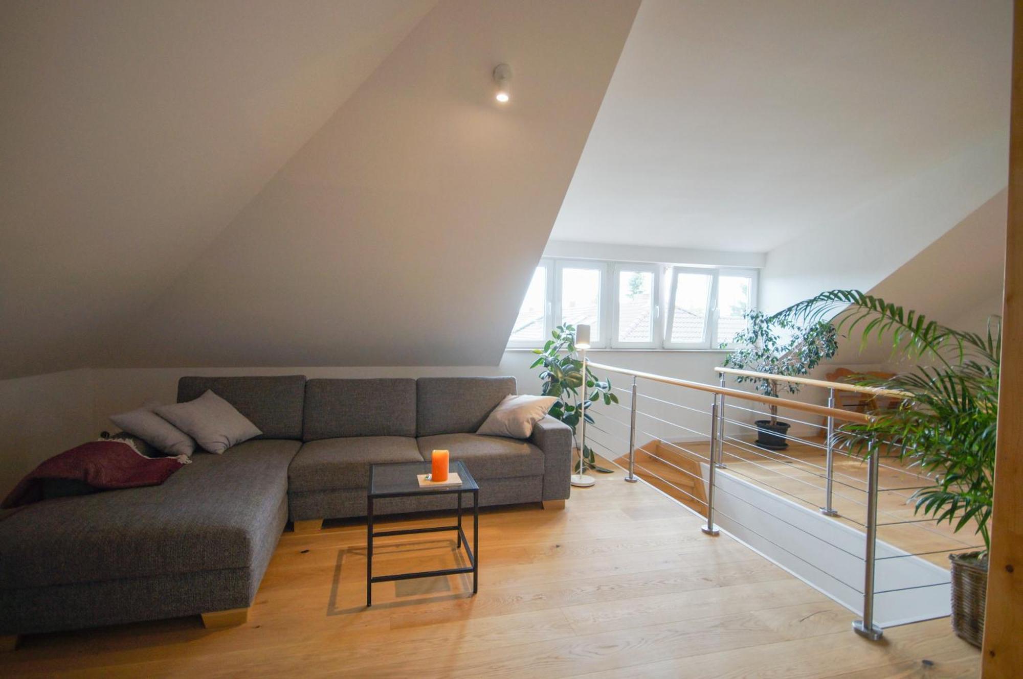Modernes Und Helles Apartment Im Loft Stil Heidelberg Exterior foto