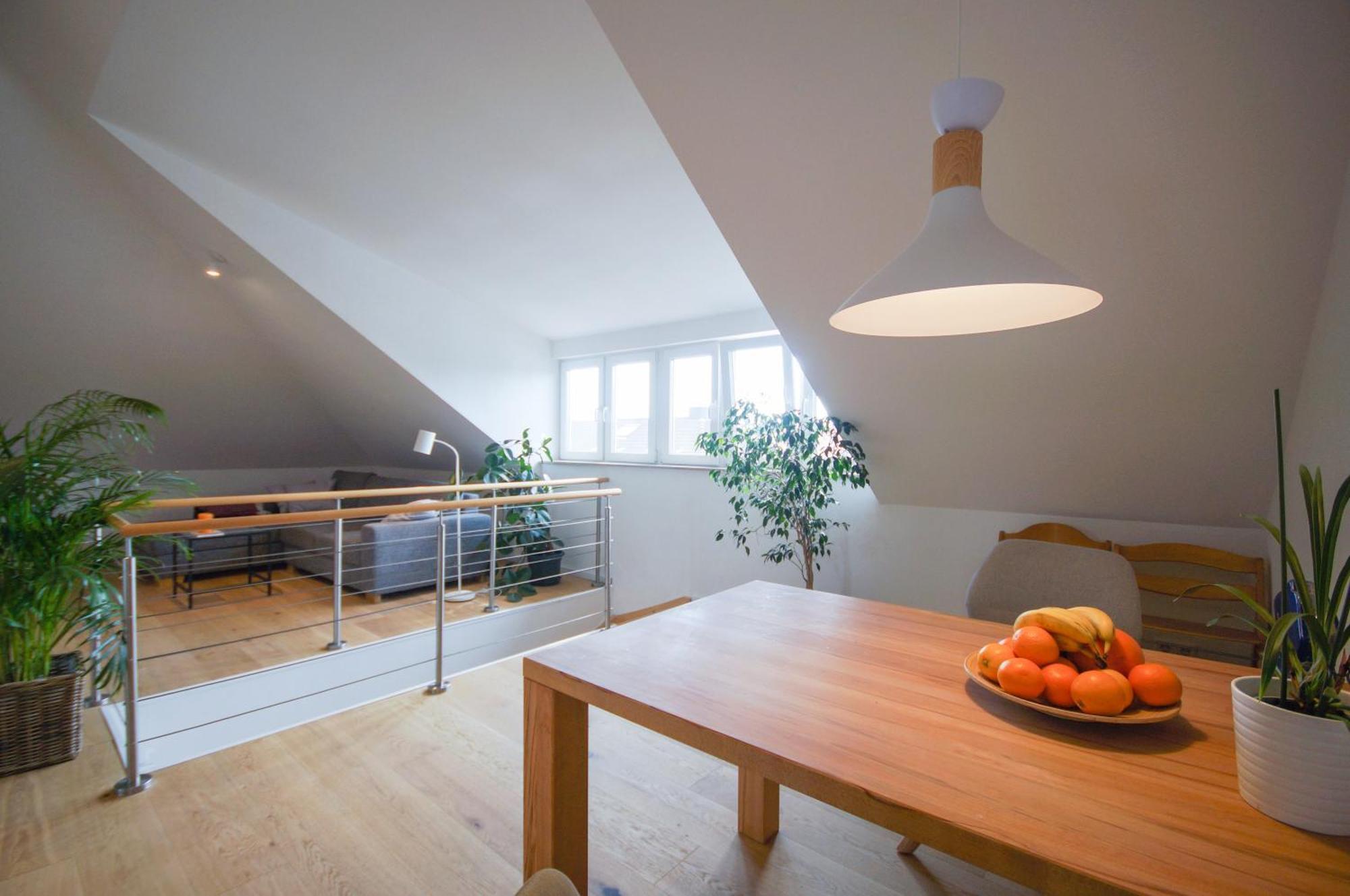 Modernes Und Helles Apartment Im Loft Stil Heidelberg Exterior foto